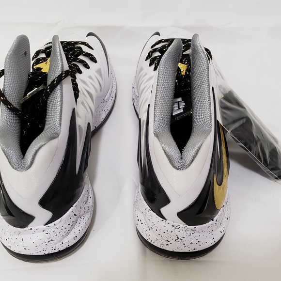 LeBron 10 P.S. Elite+ \'White Gold Black\' main image 5